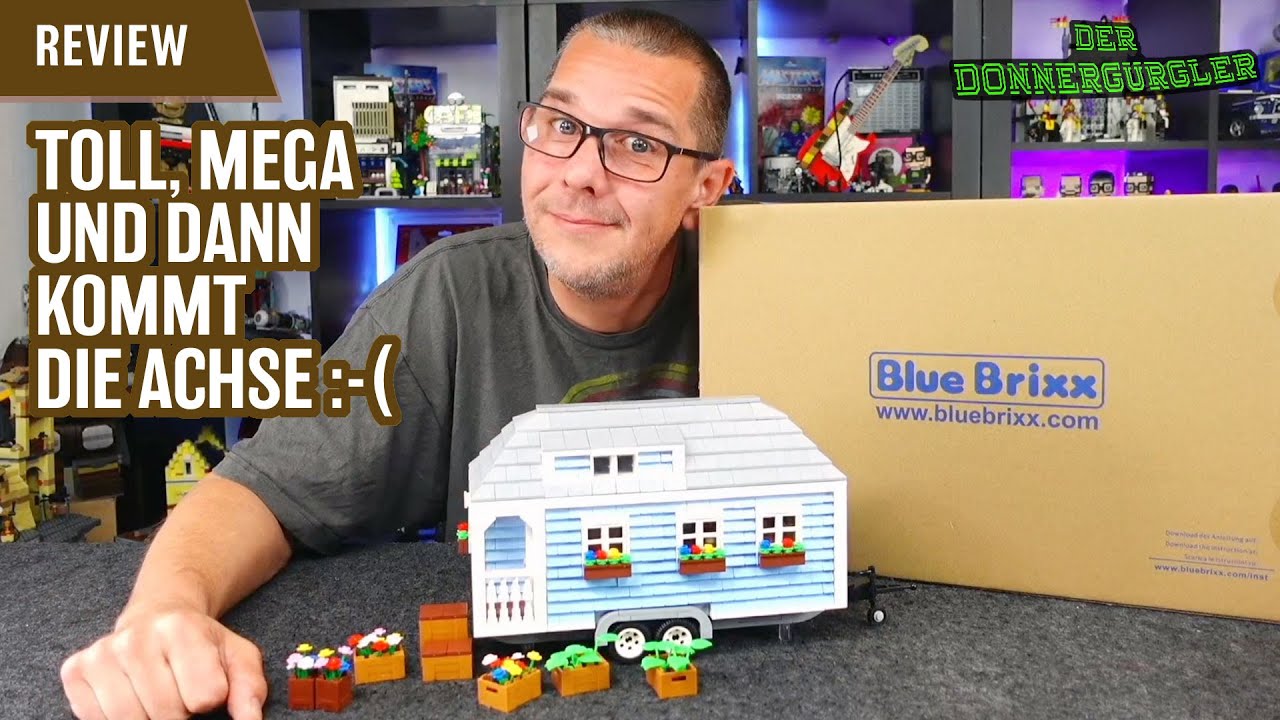Bluebrixx Special Tiny House 🏡104818 - Immer diese Achsen  -(