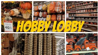 HOBBY LOBBY FALL 2025 | Vintage-Inspired Finds + Fall Decor