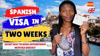 Booking Appointment With BLS Spain For Spanish Visa In UK For  Non-EU Family Members