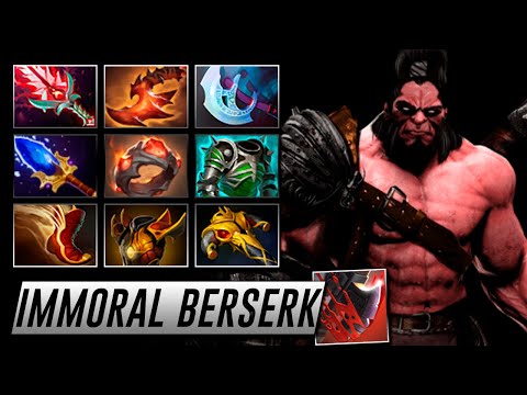 Axe Immortal Rank Berserk Action - Dota 2 Pro Gameplay [Watch & Learn]
