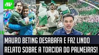 ‘O que a torcida do Palmeiras fez contra o Atlético-MG foi…’: Mauro Beting desabafa