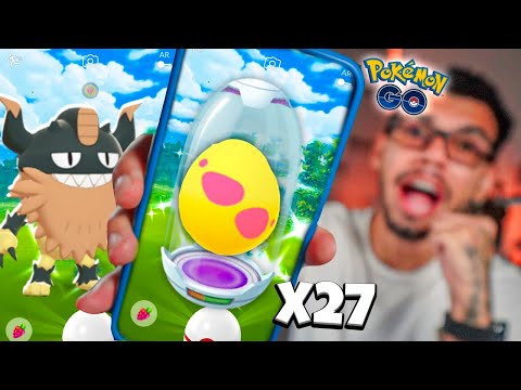 30 OVOS SHINIES & FINALMENTE OS SHINIES DE GALAR CHEGARAM - POKEMON GO | Cris |