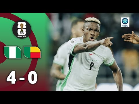 Gala-Star Osimhen als Spielverderber! Benins WM-Traum platzt, Nigeria wahrt Chance | Nigeria - Benin