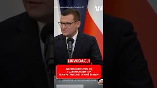 Szefernaker starł się z dziennikarzem TVP. "Pana pytanie jest jakimś żartem”