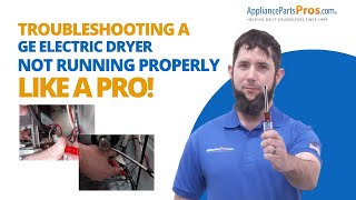 How to Troubleshoot a GE Electric Dryer That Only Runs When the Start Button Is Held