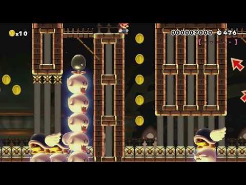The Castle of Shell-Platforms 2! by FabioYT - SUPER MARIO MAKER - NO COMMENTARY 1bj