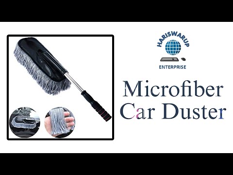 Microfiber Car Duster With Extendable Handle
