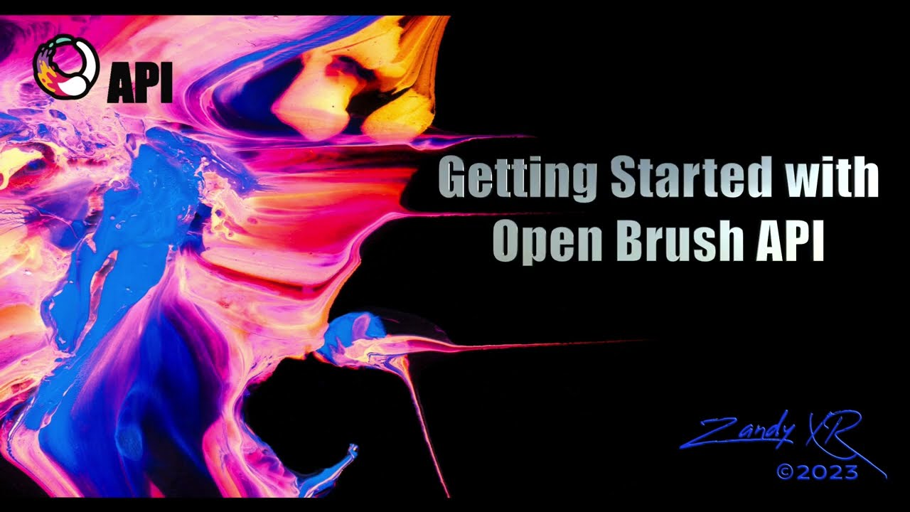 Open Brush Plugin Scripting API Tutorial:  Part 1 Getting Started with the Open Brush API