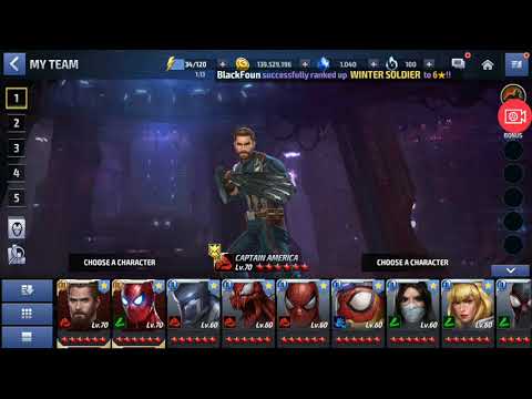 Shadowland Solo T3 Captain America vs Dormammu Boss Rumble Floor 27 Marvel Future Fight