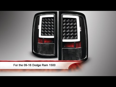 09-16 Dodge Ram 1500 Light Bar LED Tail Lights
