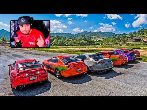 GOLIATH WITHOUT BRAKES WITH DAMAGE SIMULATION OF SUPRA - FORZA HORIZON 5