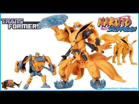 Transformers Collaborative NARUTO SHIPPUDEN x Transformers Kurama & Gamakichi