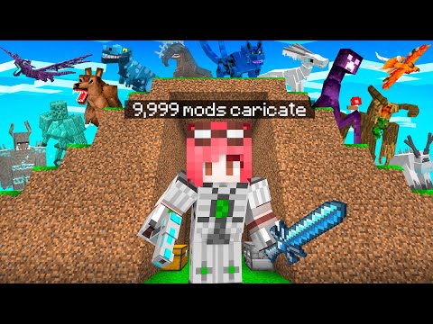 ABBIAMO SCARICATO 9,999 MODS SU MINECRAFT!