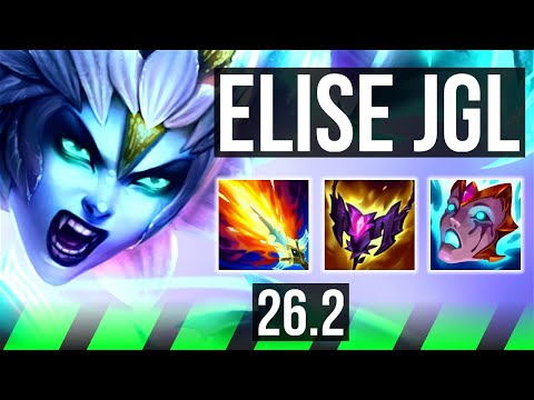 ELISE vs TRUNDLE (JGL) | 51K damage | EUW Grandmaster | 26.2