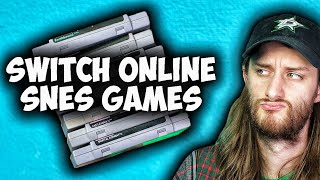 Super Nintendo Games That NEED To Be On The Switch Online