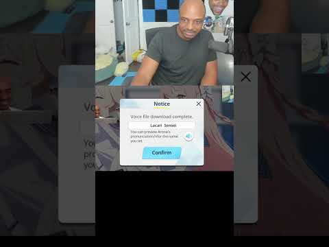 POV you're trying out Blue Archive for the first time (Streamers react to Arona pronouncing names)