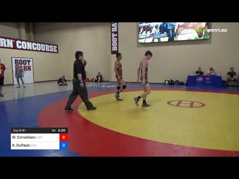 2018 Marine Corps US Open/UWW Junior Greco Roman 60 Con 8 #1 - Wyatt Cornelison (CCRTC) Vs. Ashton