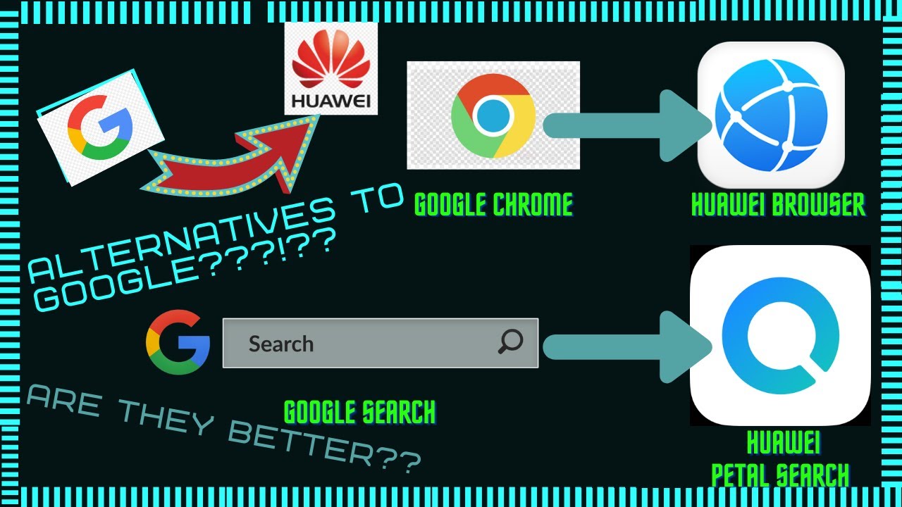 alternatives to Google?!?!? Huawei's apps for everyone??? links below⬇️