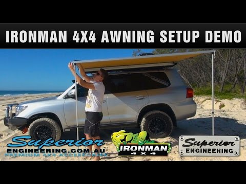 Ironman 4x4 Instant Awning Setup and Demo