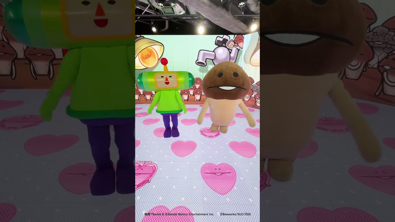 ​ @bandainamcoentertainment  んふんふ！（王子と一緒になめこのうた踊ってみた！） #Shorts #なめこ #塊魂 #菇菇 #나메코