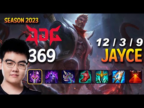 JDG 369 JAYCE vs AZIR Top - Patch 13.13 KR Ranked