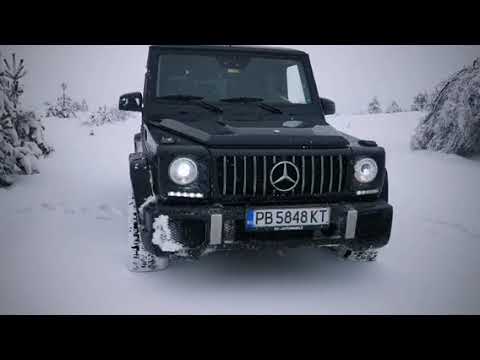 Mercedes G Klasse Offroad im Schnee 2020 in Bulgarien - G Class Mercedes in Snow.