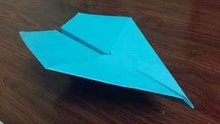 how to make a paper airplane that flies far and straight very easy