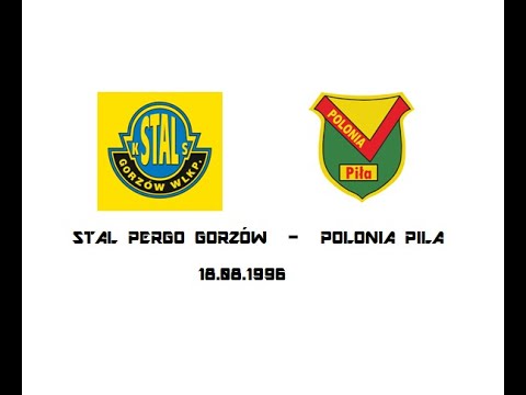 Stal Pergo Gorzów - Polonia Piła  28.08.1996 rok