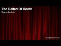 The Ballad Of Booth - Stephen Sondheim - Piano Accompaniment