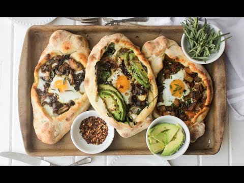 How to make Khachapuri (Cheese & Egg filled Bread)