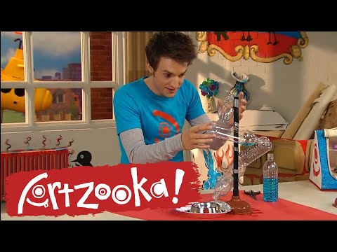 Let's Make a Water Tower Art Sculpture | FULL EPISODE | Artzooka! | Scholastic STEAM