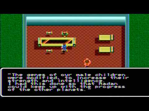 Star Odyssey Game Sample - Genesis/MD