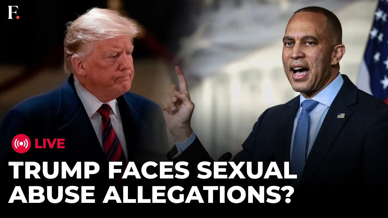 Jeffries Raises Explosive Allegations Against Trump During Bombshell Press Conference |LIVE |US News