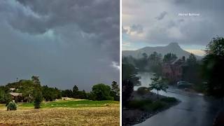 Rain moving into Prescott