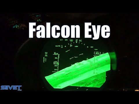 Dassault Falcon Eye  - Synthetic HUD - Combined Vision System In Flight Demonstration