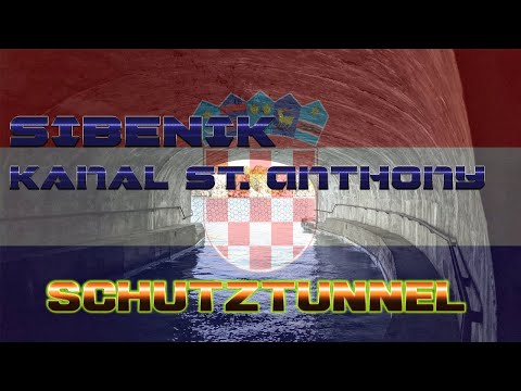 Hitlers Auge - Tunnel für Schnellboote und Torpedoboote in Sibenik