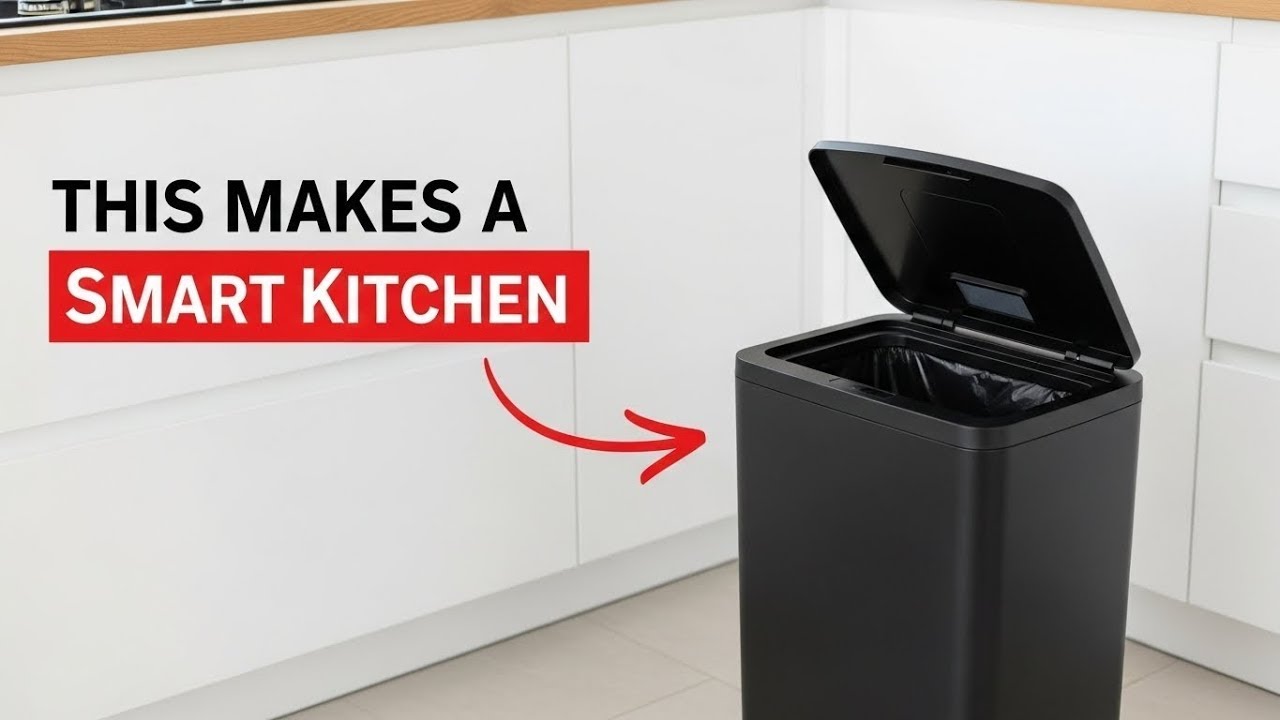 9 CRAZY Smart Kitchen Trash Cans You Need in 2026
