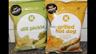 Circle K: Dill Pickle & Grilled Hot Dog Potato Chips Review