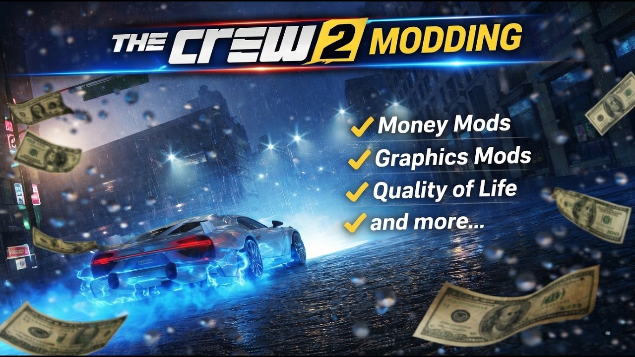 How to install Mods for The Crew 2
