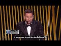 🏆⚽️ Ballon d'Or 🗨️ Lionel Messi : 