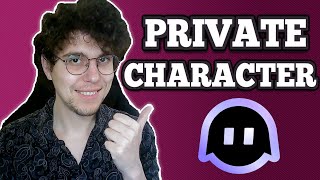 How To Make A Character Private In PolyBuzz Ai