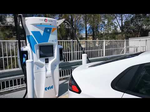 Using the Evie EV Charging Network