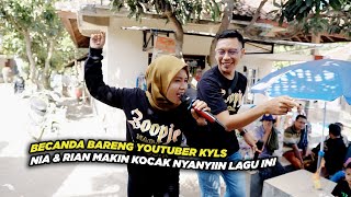 Download lagu NIA DIRGHA & RIAN MODJOE BECANDA BARENG YOUTUBER KYLS | MAKIN KOCAK NYANYIIN LAGU INI | IRAMA DOPANG mp3
