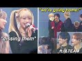 Eunchae *dissing* this senior Japanese boy group in front of many people (8 yrs. age gap) ft. &TEAM