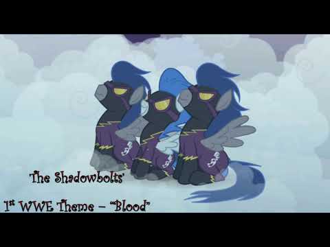 The Shadowbolts' 1st WWE Theme - Blood