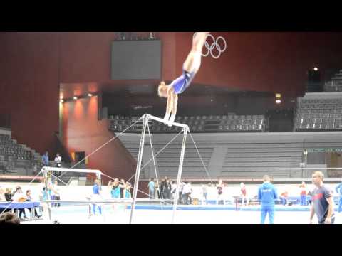 Anastasia Dmitrieva UB Podium Training Trofeo 4 Nazioni Torino _ 2015