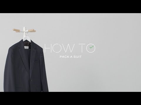 How To Pack A Suit | MR PORTER