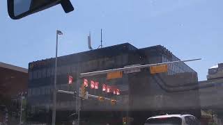 Tour around downtown Calgary and 17th Ave S.W..