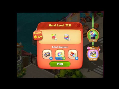 Gardenscapes Level 2211