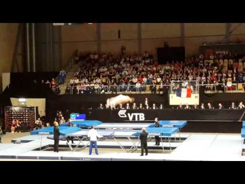 DEMIRO O DOMIRO Morgan FRA semi final Trampoline World Championships 2015